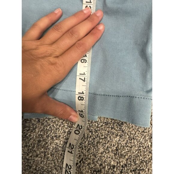 Anthropologie Pilcro and the Letterpress Button Chino Pencil Skirt Size 4 EUC - Picture 7 of 7